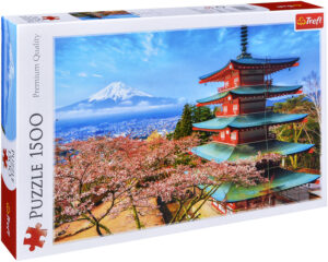 Пъзел Trefl от 1500 части - Планината Фуджи