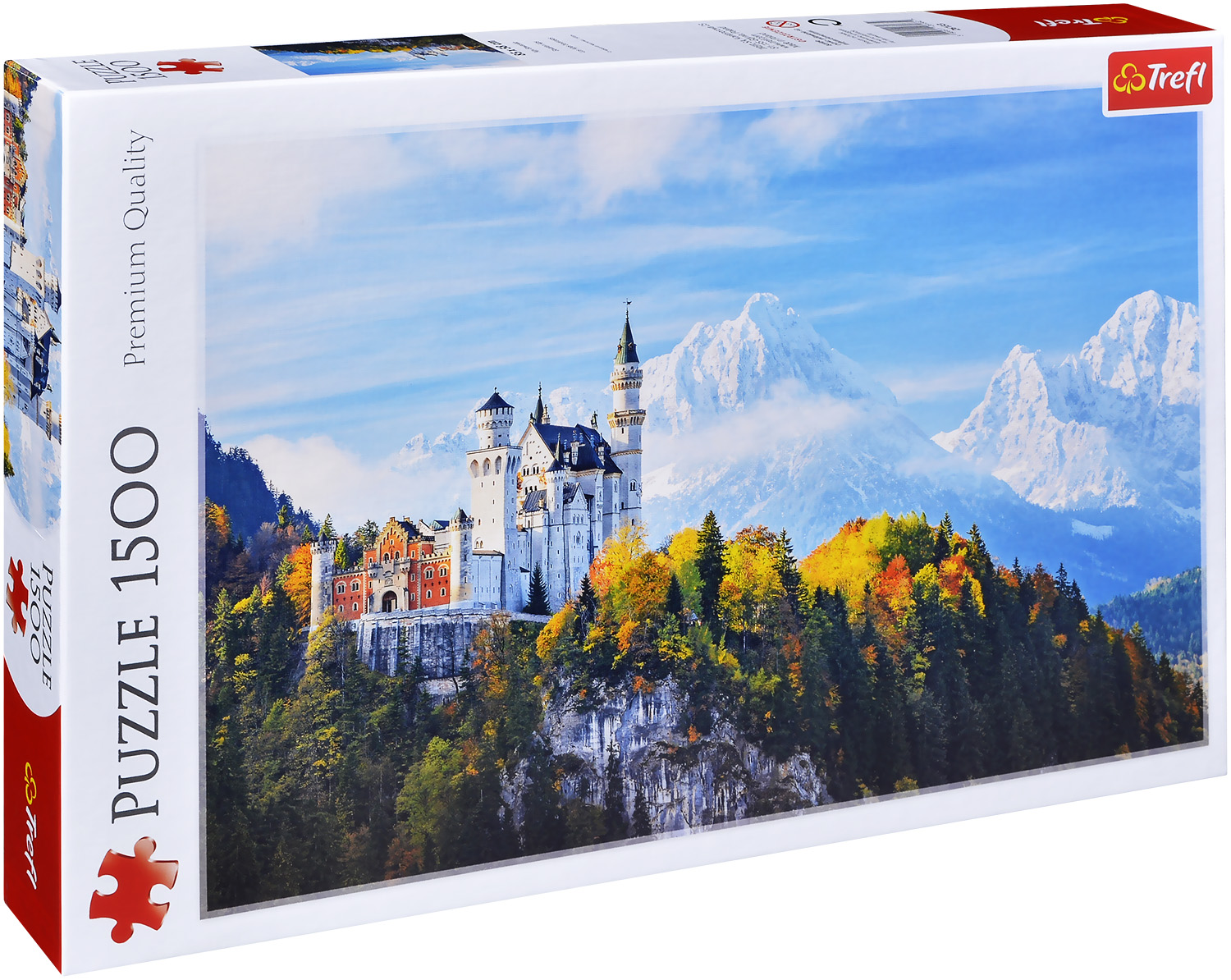 Пъзел Trefl от 1500 части - Баварски Алпи