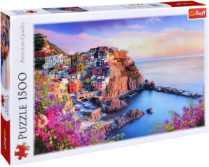 Пъзел Trefl от 1500 части - Гледка над Маранола