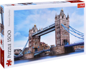 Пъзел Trefl от 1500 части - Тауър Бридж над Темза