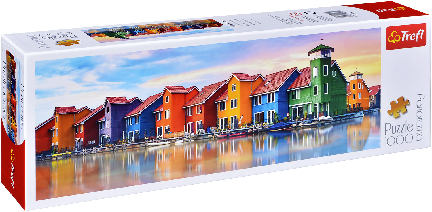 Панорамен пъзел Trefl от 1000 части - Грьонинген