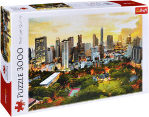 Пъзел Trefl от 3000 части - Залез в Банкок
