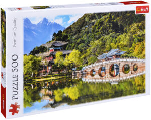 Пъзел Trefl от 500 части - Езеро Черният дракон