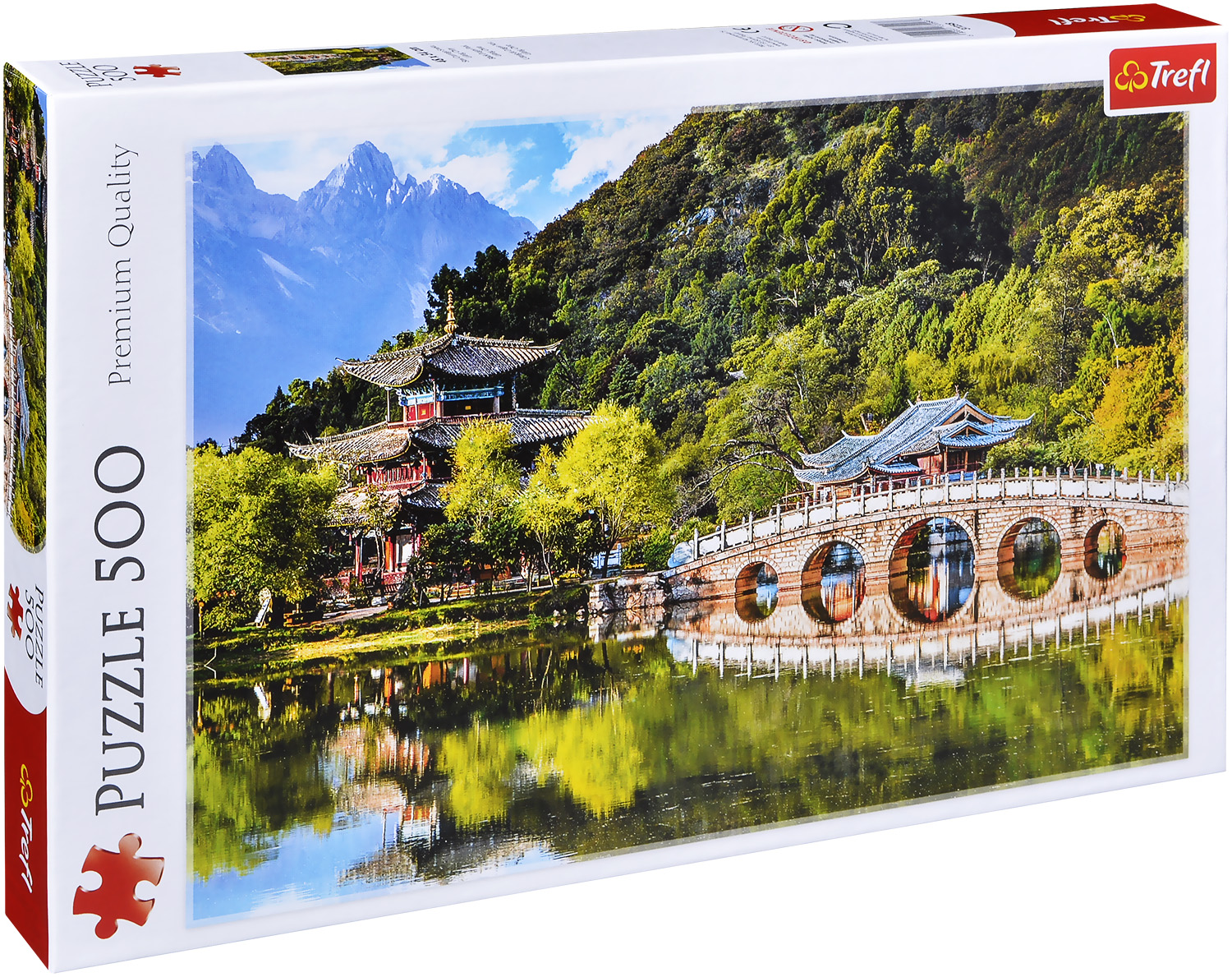 Пъзел Trefl от 500 части - Езеро Черният дракон