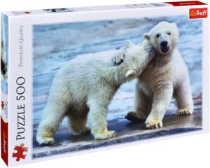 Пъзел Trefl от 500 части - Полярни мечки