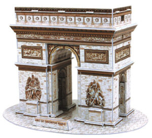 3D Пъзел Cubic Fun от 26 части - Triumphal Arch