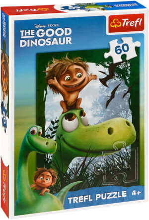Пъзел Trefl от 60 части - Добрият Динозавър