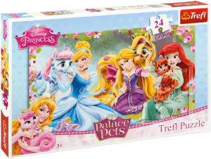 Пъзел Trefl от 24 макси части - Принцеси в градината