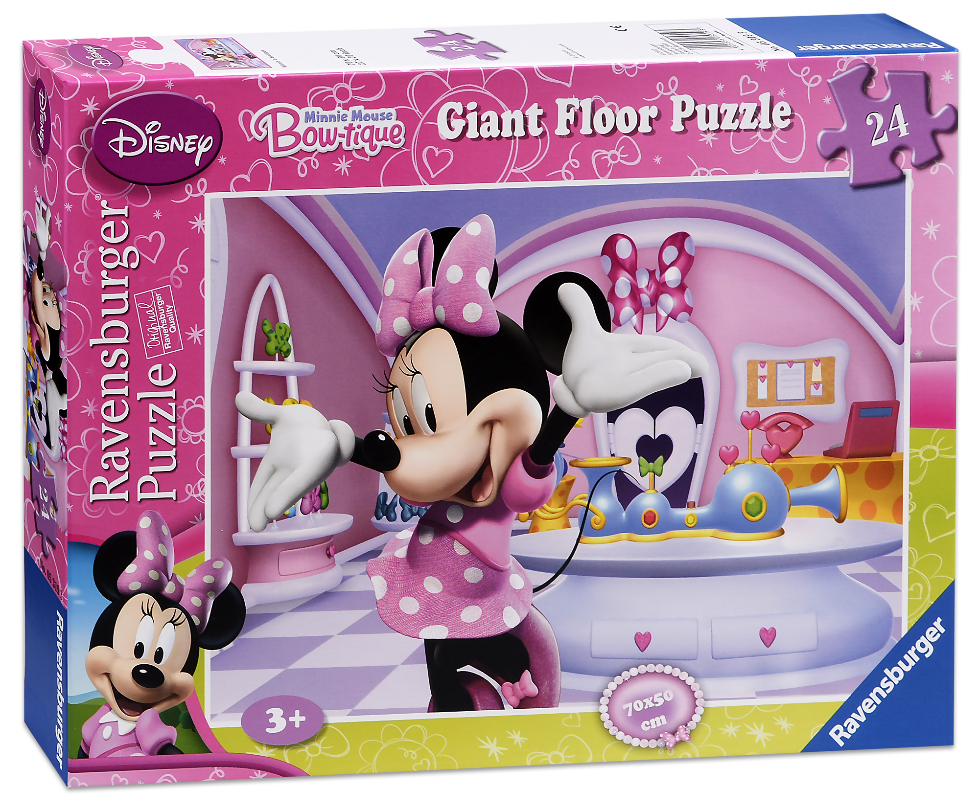 Пъзел за под Ravensburger от 24 части - Мини Маус