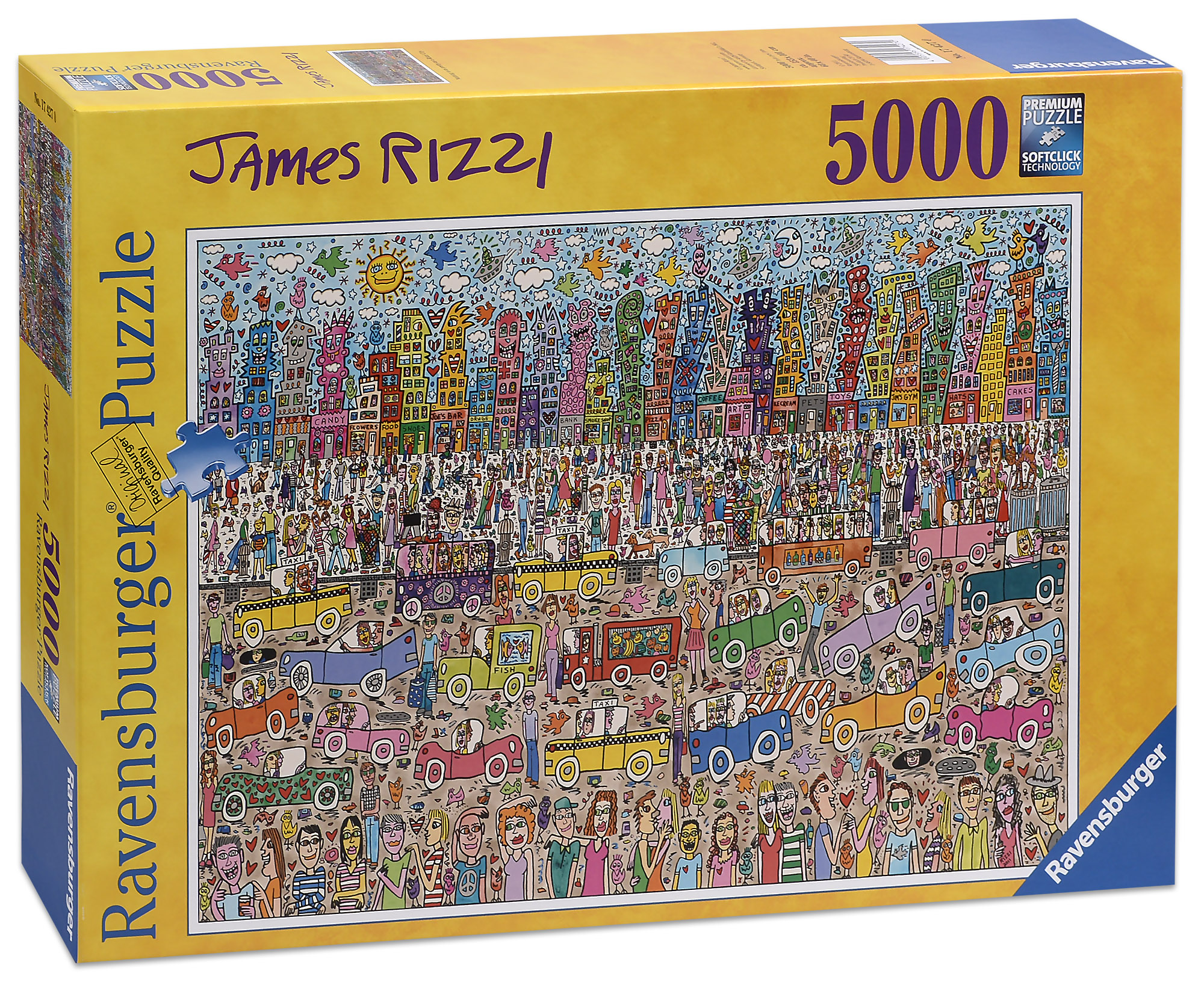 Пъзел Ravensburger от 5000 части - James Rizzi