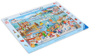 Пъзел Ravensburger от 24 части - Един ден на пристанището