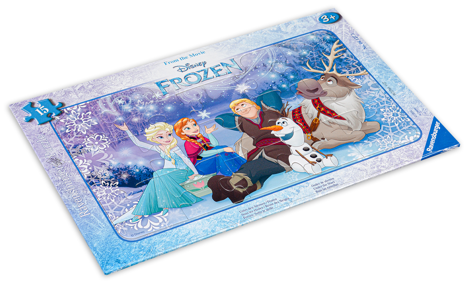 Пъзел Ravensburger от 15 части - Под звездите, Замръзналото кралство