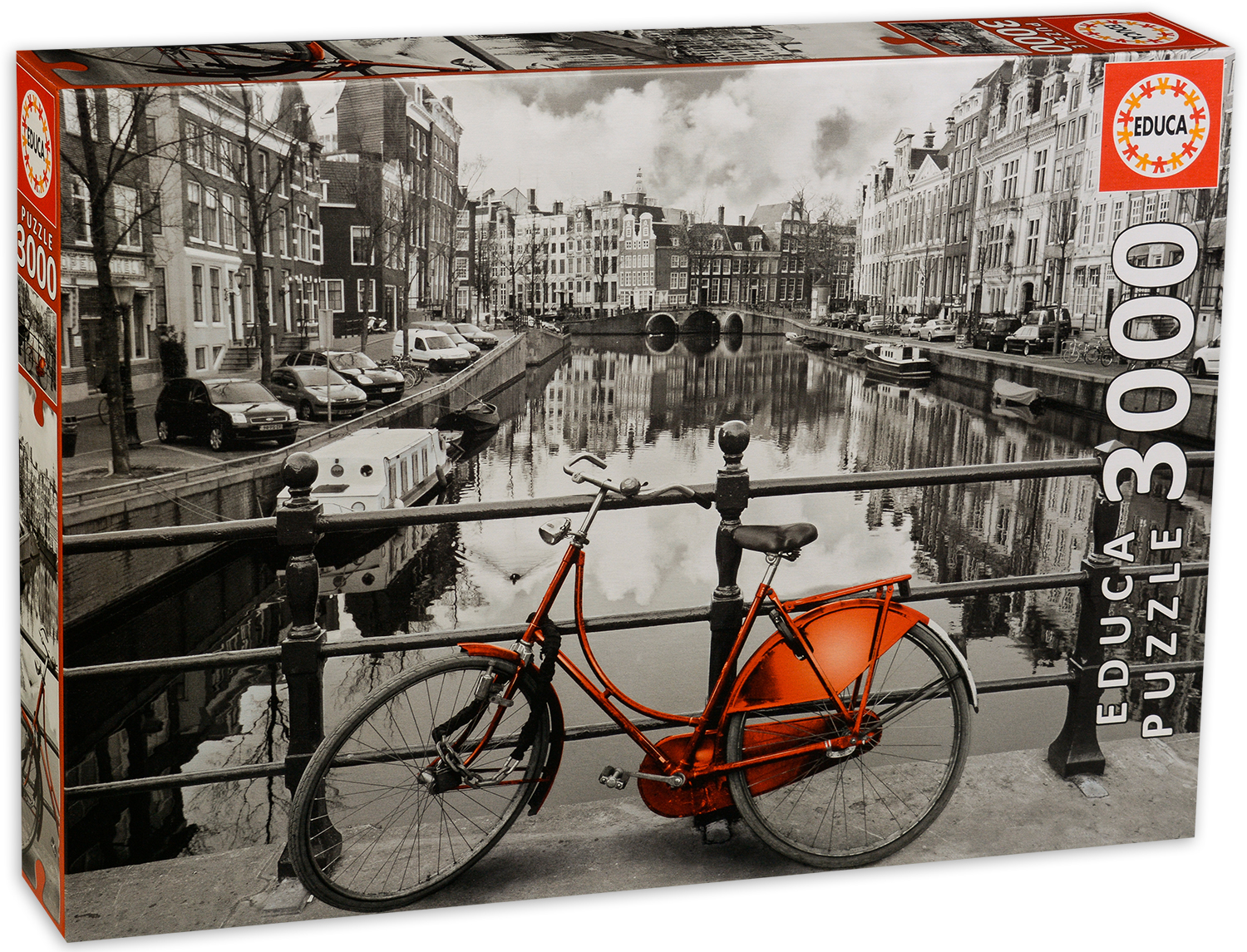 Пъзел Educa от 3000 части - Амстердам