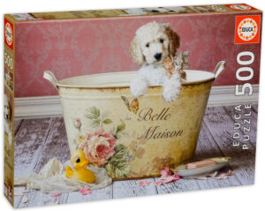 Пъзел Educa от 500 части - Belle Maison, Лиса Джейн