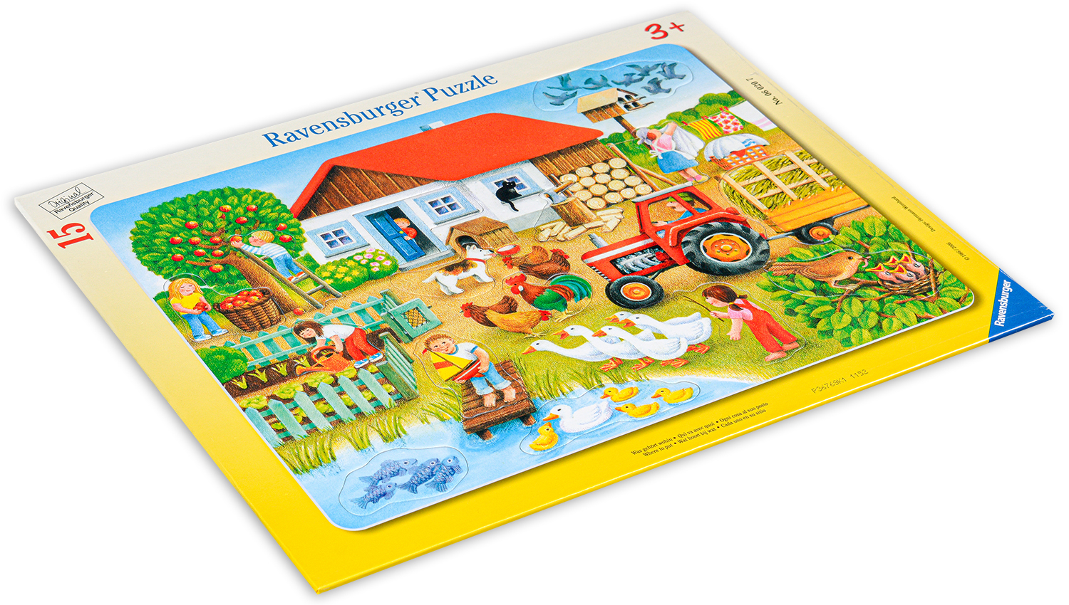 Пъзел Ravensburger от 15 части - Ферма