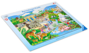 Пъзел Ravensburger от 45 части - Посещение в зоологическата градина