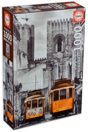 Пъзел Educa от 1000 мини части - Област Алфама, Лисабон, миниатюра