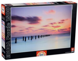 Пъзел Educa от 1500 части - Цветовете на залеза