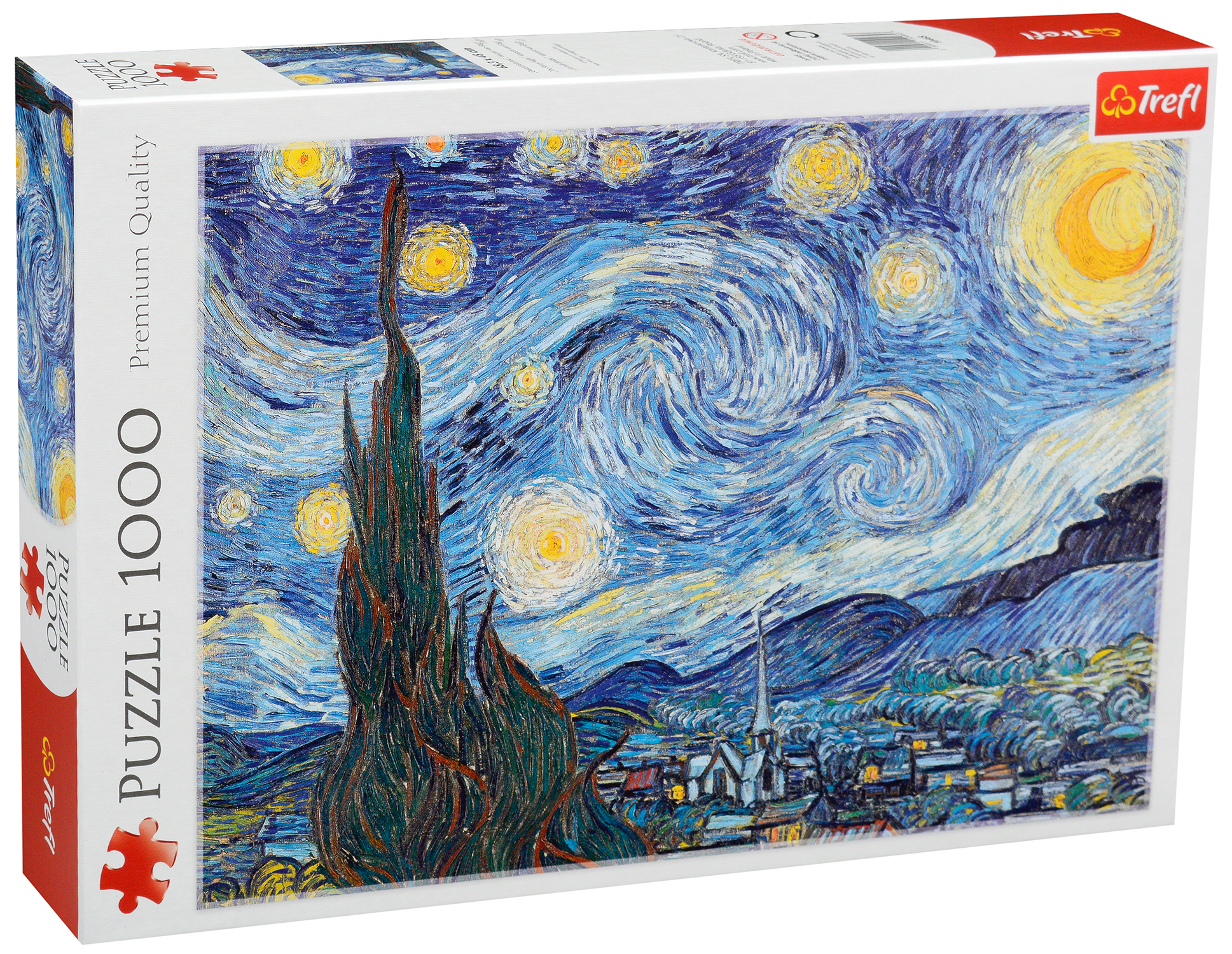 Пъзел Trefl от 1000 части - Звездна нощ, Bridgeman
