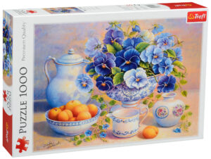 Пъзел Trefl от 1000 части - Син букет