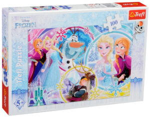 Пъзел Trefl от 100 части - Замръзналото кралство, Приятелство