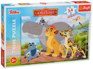 Пъзел Trefl от 24 макси части - Смели пазители, The Lion Guard