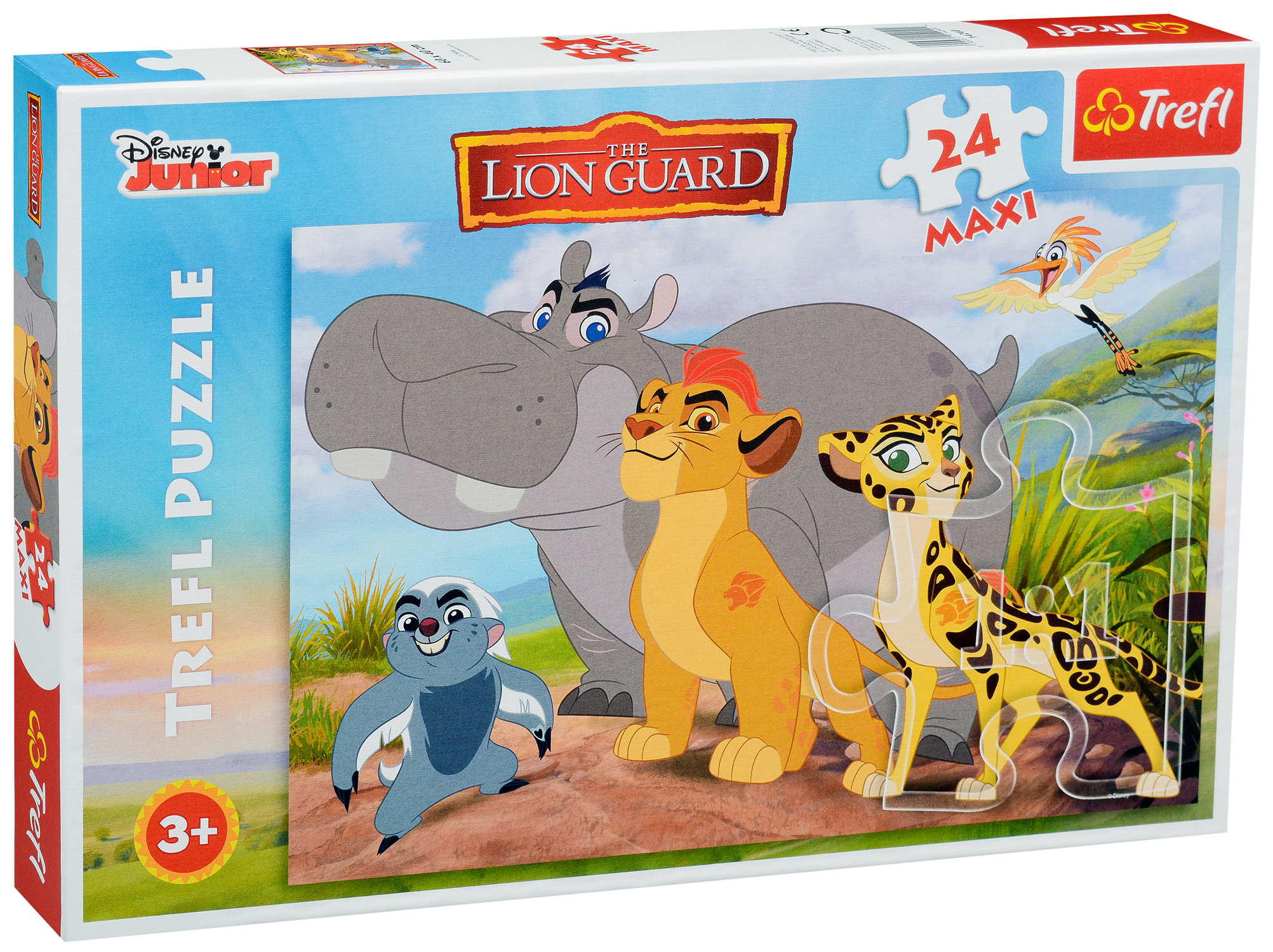 Пъзел Trefl от 24 макси части - Смели пазители, The Lion Guard