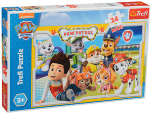 Пъзел Trefl от 24 макси части - Забавният отбор, Paw Patrol