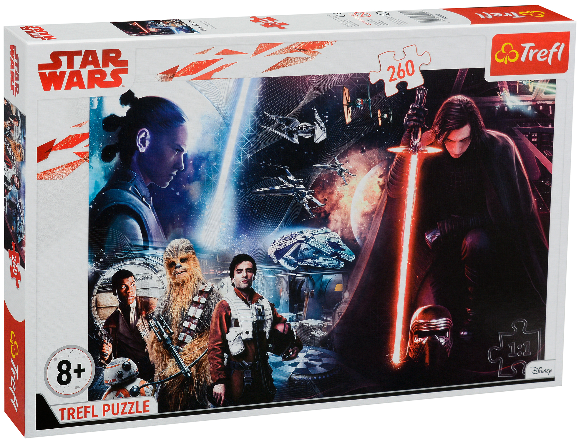 Пъзел Trefl от 260 части - Епизод VIII, Star Wars