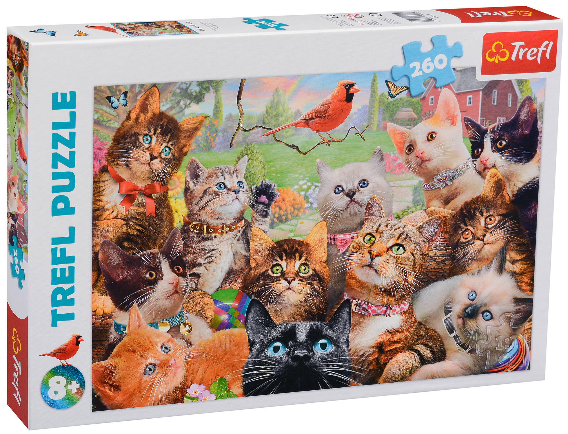 Пъзел Trefl от 260 части - Котенца