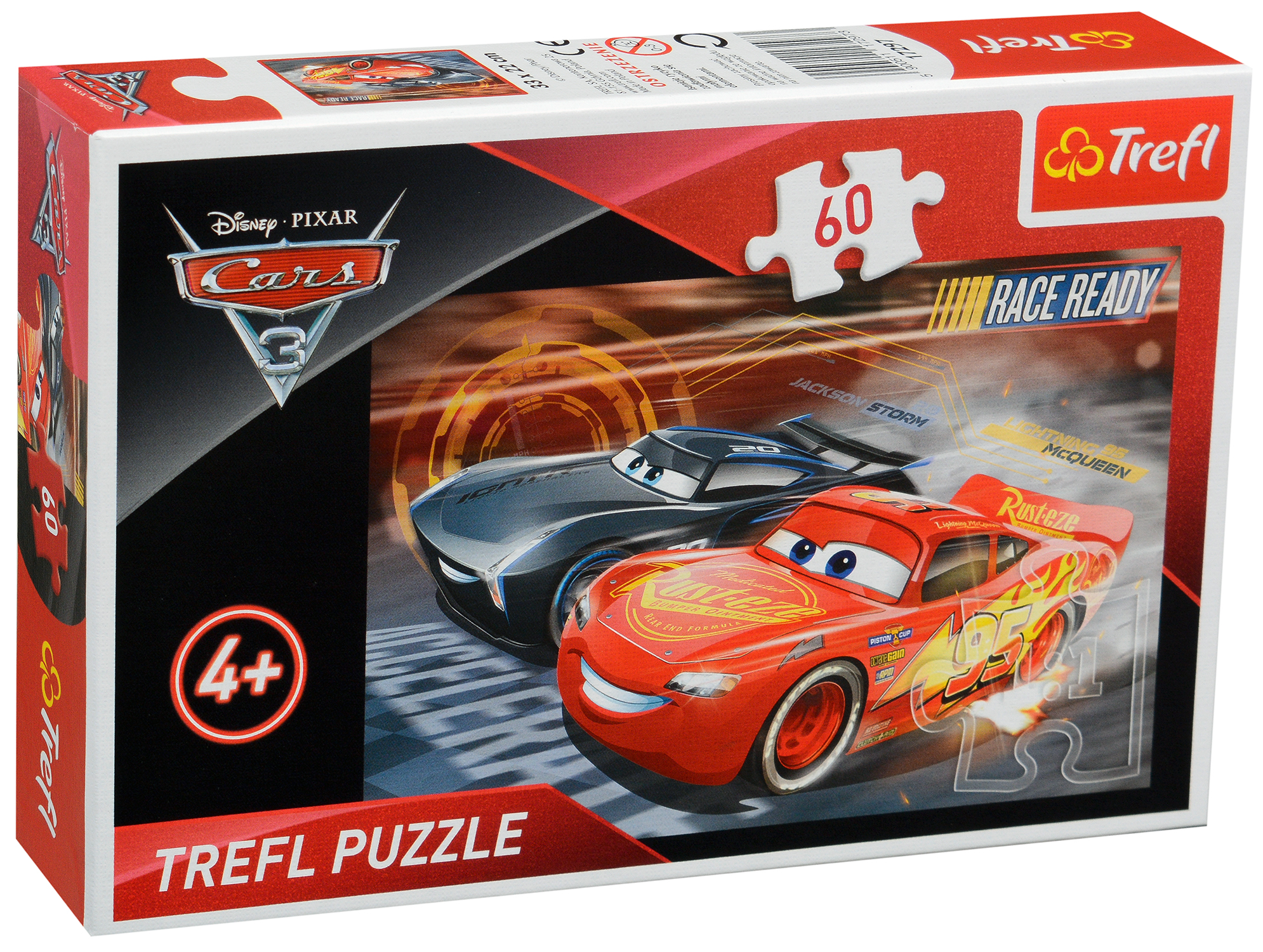 Пъзел Trefl от 60 части - Колите 3, Състезание