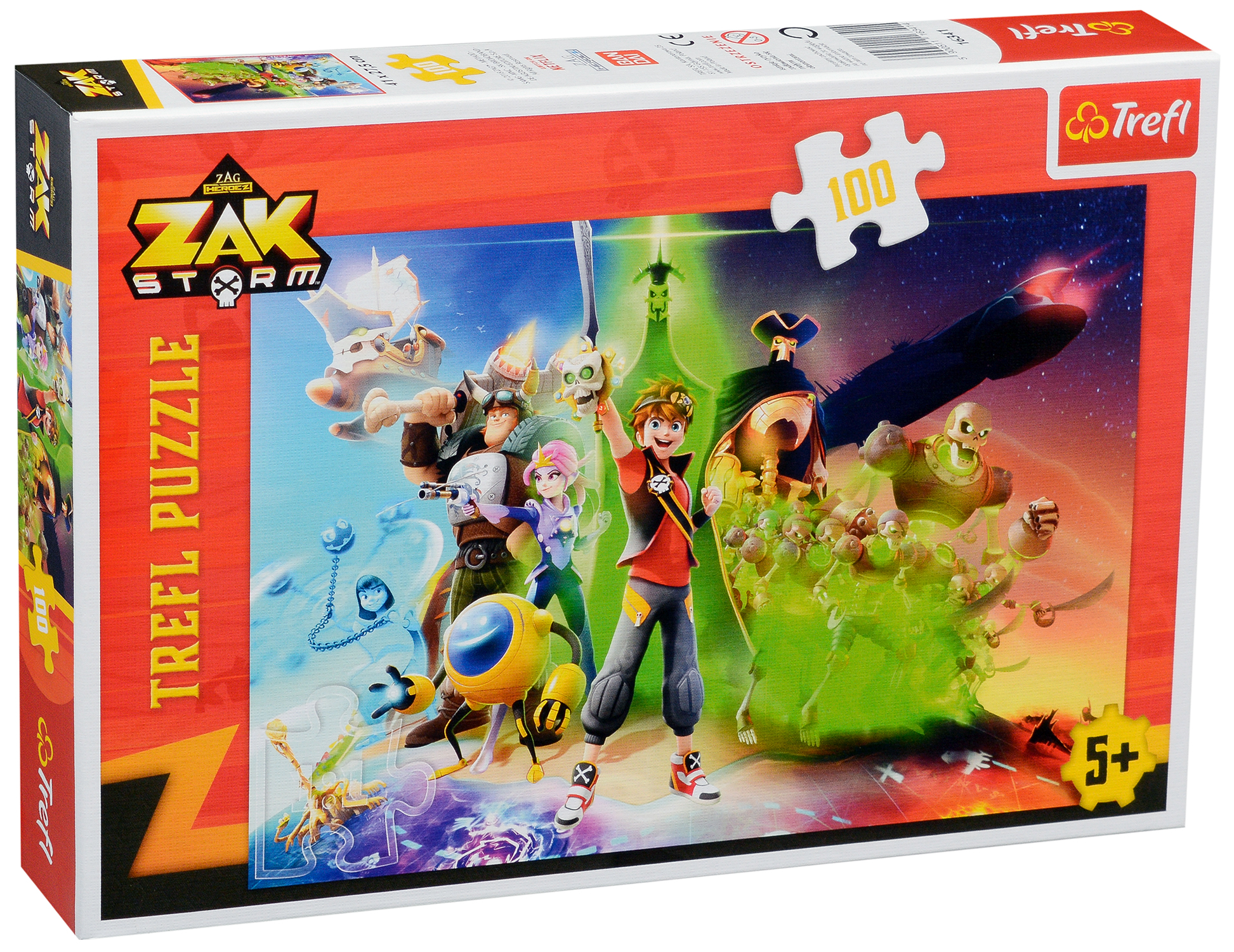 Пъзел Trefl от 100 части - Да завладееш морета