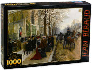 Пъзел D-Toys от 1000 части - В Църквата "Света Троица", Жан Беро