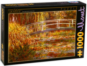 Пъзел D-Toys от 1000 части - Японският мост, Клод Моне