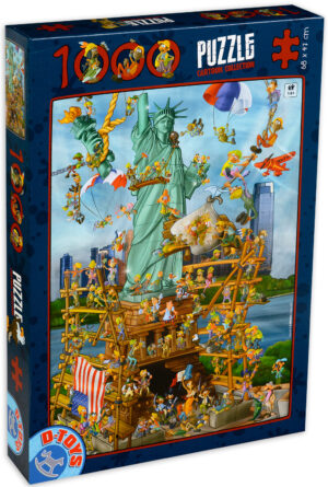 Пъзел D-Toys от 1000 части - Статуята на Свободата