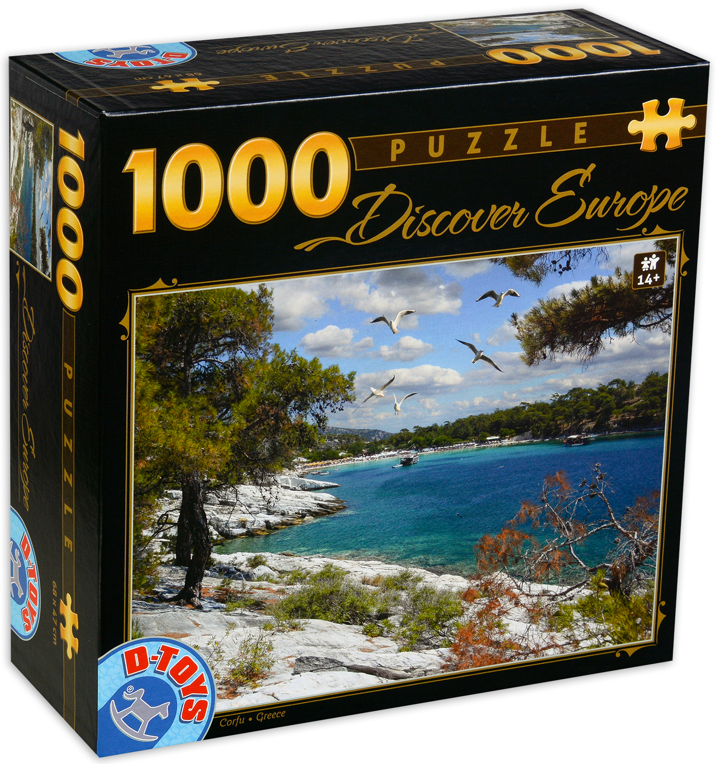 Пъзел D-Toys от 1000 части - Корфу, Гърция I