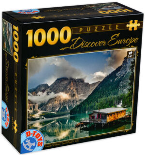 Пъзел D-Toys от 1000 части - Езерото Брайес, Италия