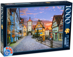 Пъзел D-Toys от 1000 части - Ротенбург, Германия