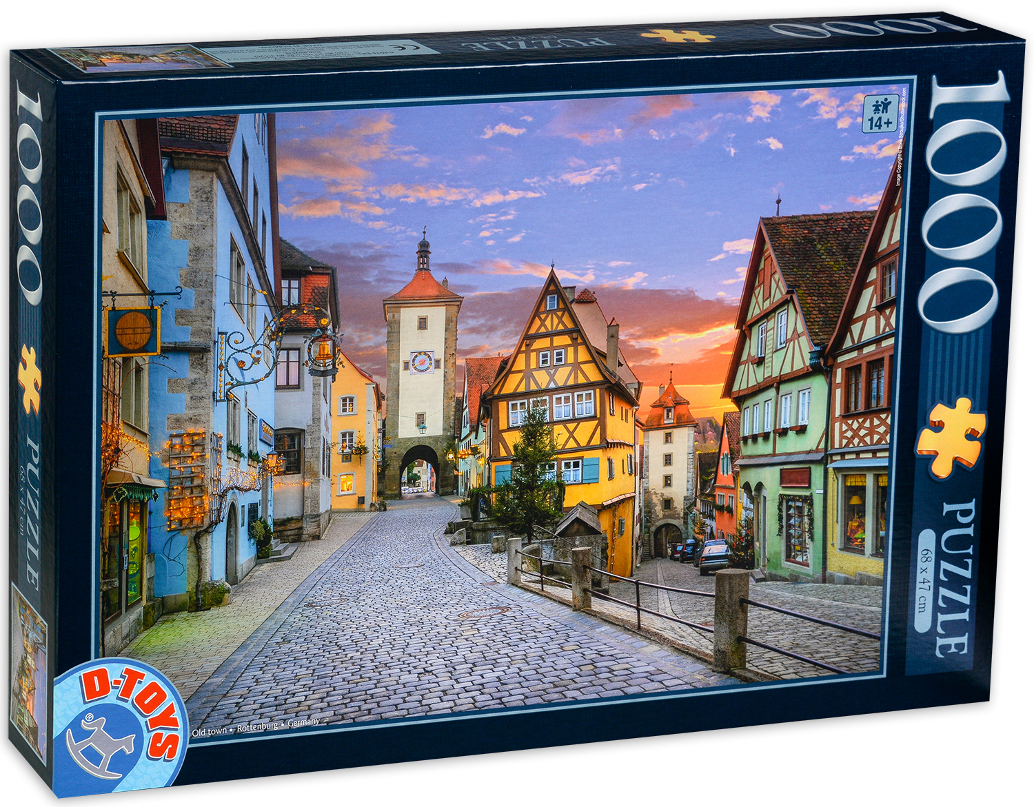 Пъзел D-Toys от 1000 части - Ротенбург, Германия