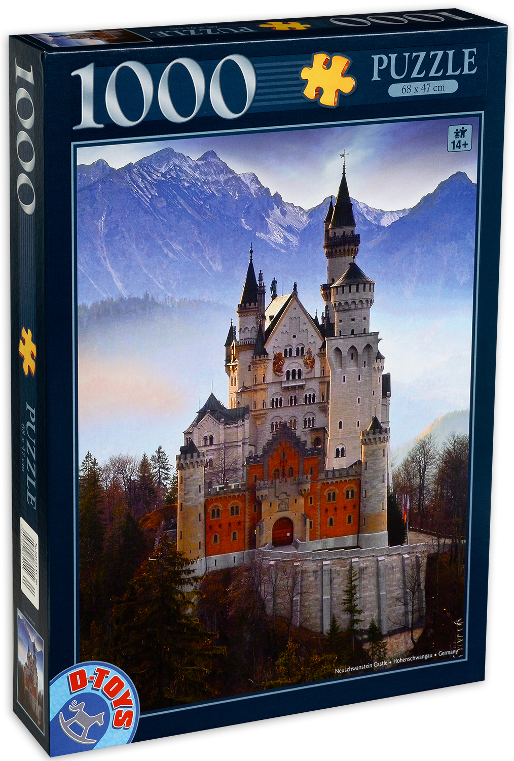 Пъзел D-Toys от 1000 части - Нойшванщайн, Германия