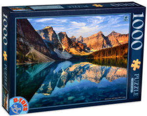Пъзел D-Toys от 1000 части - Eзерото Морейн, Канада