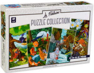 Колекция пъзели D-Toys 4 в 1 - Басни