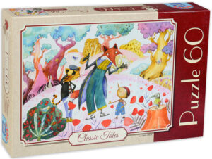 Пъзел D-Toys 60 части - Лисицата и котката