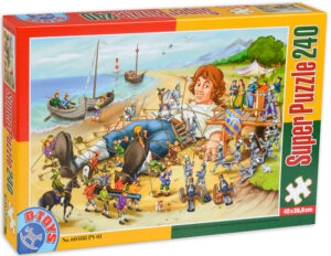 Пъзел D-Toys от 240 части - Пътешествията на Гъливер