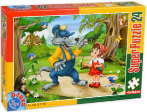 Пъзел D-Toys от 24 части - Червената шапчица