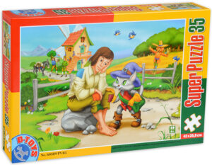 Пъзел D-Toys от 35 части - Котаракът с чизми