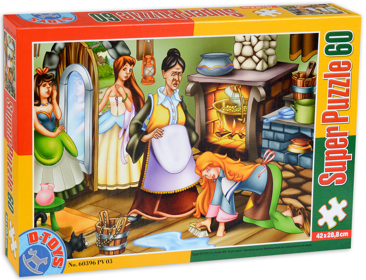 Пъзел D-Toys от 60 части - Пепеляшка