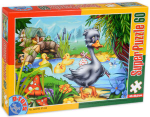 Пъзел D-Toys от 60 части - Грозното патенце