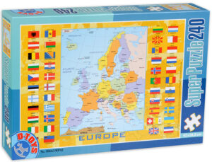 Пъзел D-Toys от 240 части - Картa