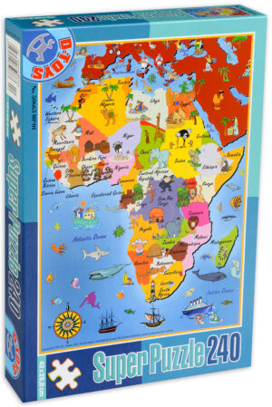 Пъзел D-Toys от 240 части - Картa
